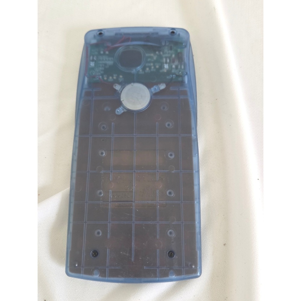 Texas Instruments Solar/Battery Explorer Element Calculator Translucent Blue - Picture 4 of 6